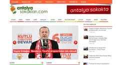 Desktop Screenshot of antalyasokaklari.com