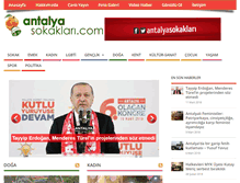 Tablet Screenshot of antalyasokaklari.com